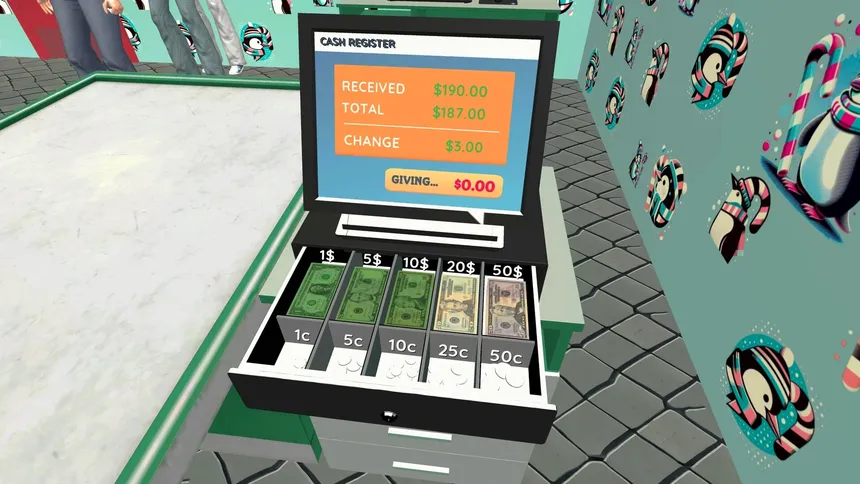 Скриншот 3 к игре Supermarket Simulator Holidays 2025