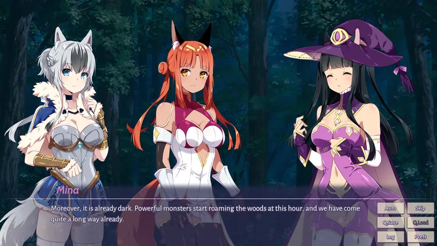 Скриншот 2 к игре Sakura Isekai Adventure 3