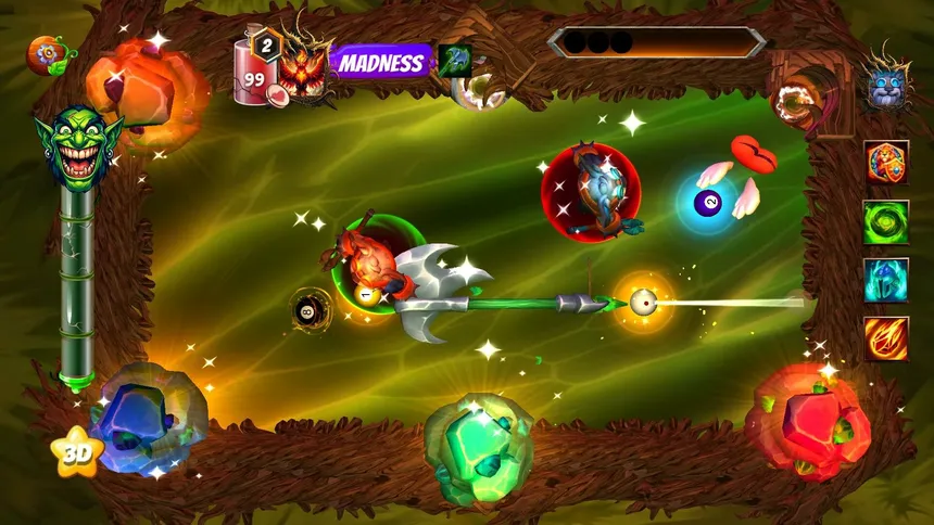 Скриншот 3 к игре The Madness of Billiards