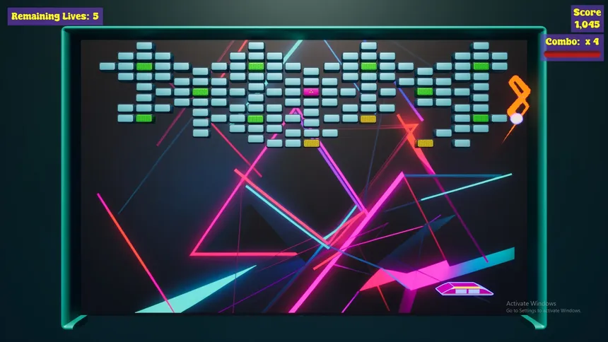 Скриншот 2 к игре Synthwave Smashers
