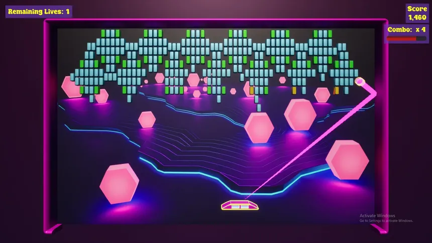 Скриншот 3 к игре Synthwave Smashers