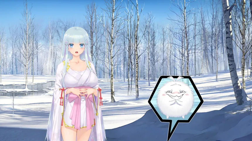 Скриншот 2 к игре 美少女万华镜异闻 雪女