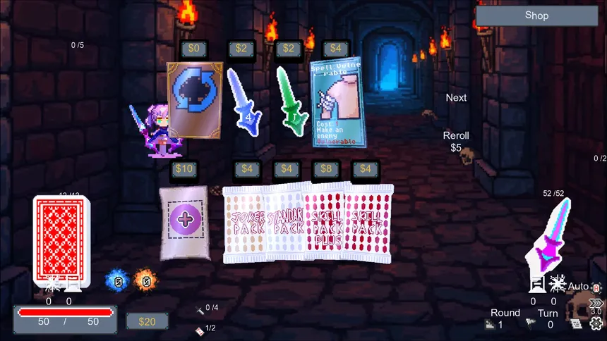 Скриншот 6 к игре Charta Dungeon - Ambidextrous