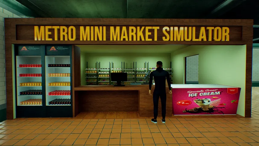 Скриншот 1 к игре Metro Mini Market Simulator