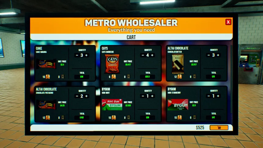 Скриншот 5 к игре Metro Mini Market Simulator