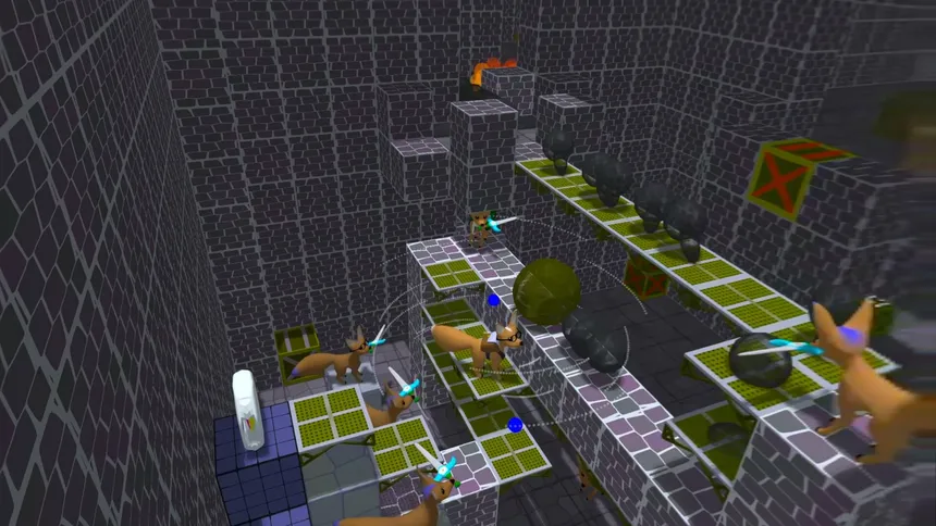 Скриншот 4 к игре Portal Foxes TD
