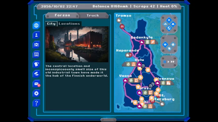 Скриншот 1 к игре Trucker 2056