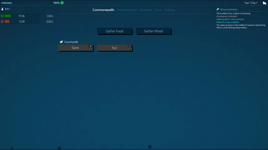 Скриншот 1 к игре Idle Commonwealth