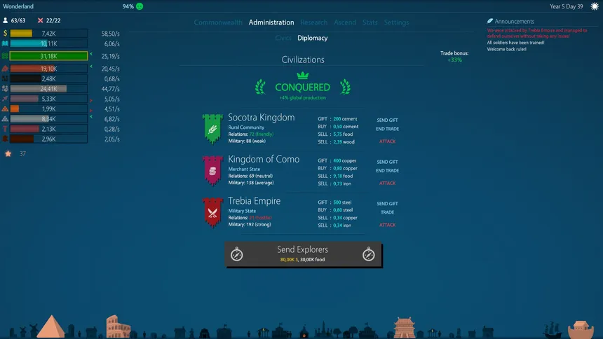 Скриншот 4 к игре Idle Commonwealth