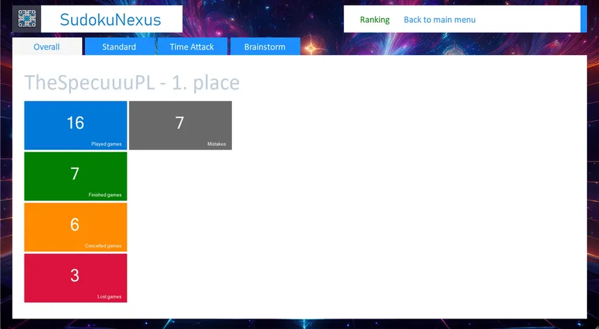 Скриншот 4 к игре SudokuNexus