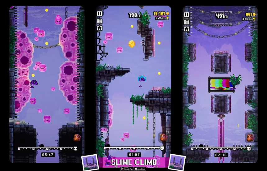 Скриншот 5 к игре SlimeClimb