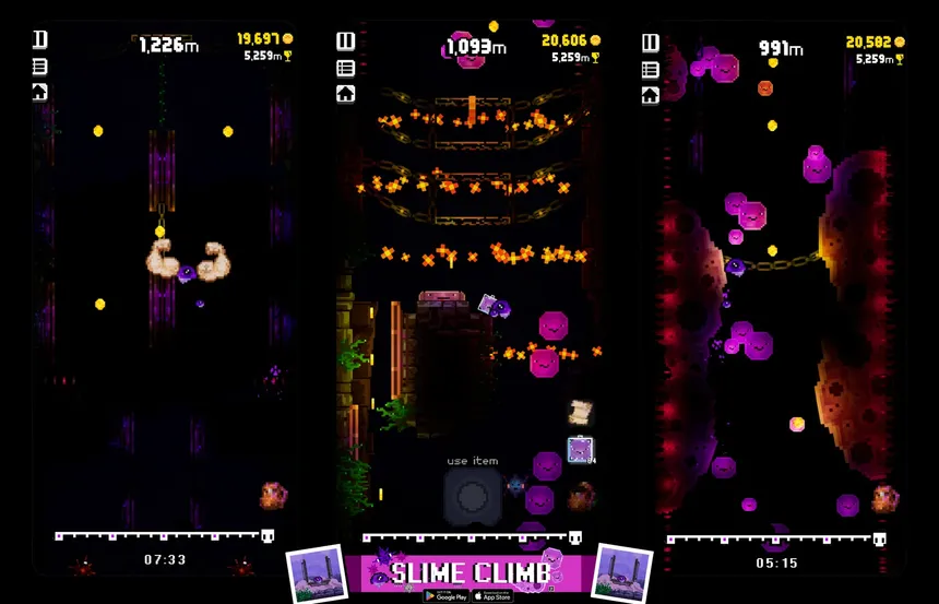 Скриншот 6 к игре SlimeClimb