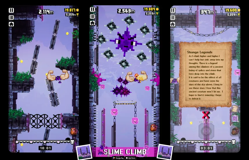 Скриншот 8 к игре SlimeClimb