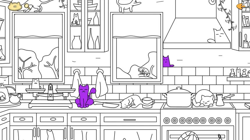 Скриншот 2 к игре House Filled With Cats