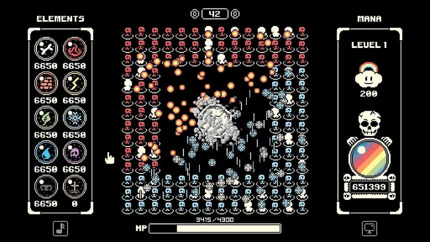 Скриншот 1 к игре Skull Rainbow