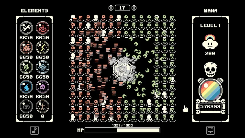 Скриншот 3 к игре Skull Rainbow