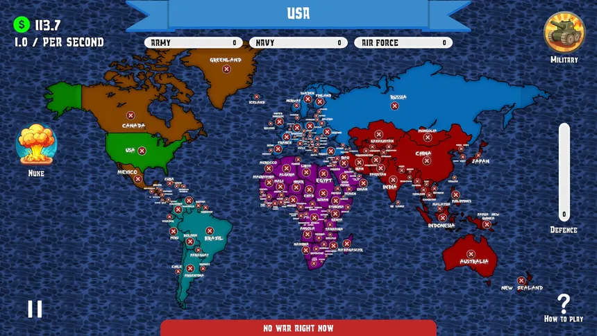 Скриншот 2 к игре Dictators War: Strategy Battle