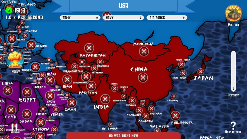 Скриншот 4 к игре Dictators War: Strategy Battle