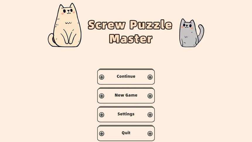 Скриншот 1 к игре Screw Puzzle Master