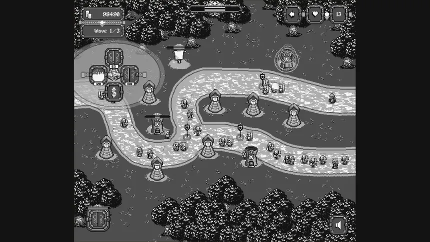 Скриншот 3 к игре Pixel Fortress: Tower Defense