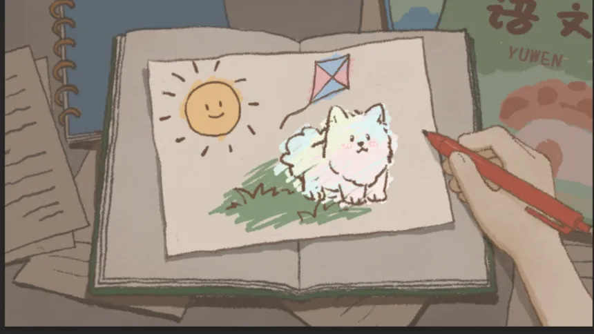 Скриншот 1 к игре 焦虑小狗 Anxiety Puppy