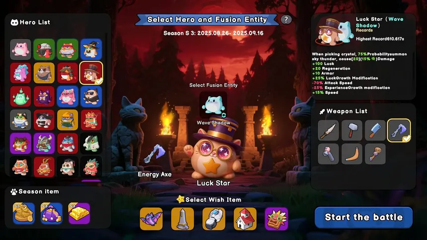 Скриншот 1 к игре Supercat Survivors