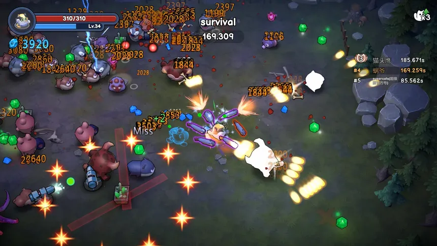 Скриншот 7 к игре Supercat Survivors