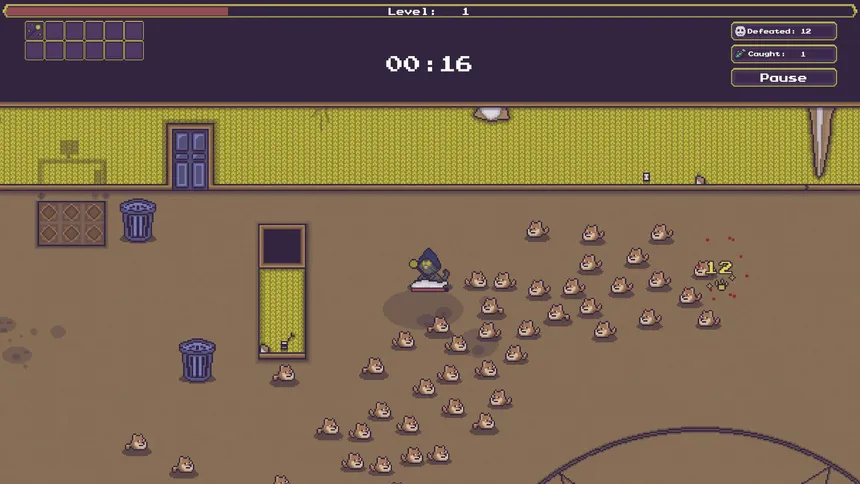 Скриншот 1 к игре Meme Survivors: Backrooms