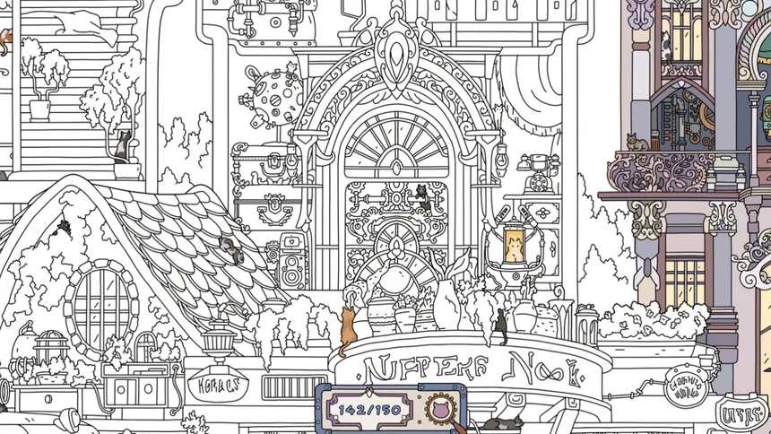 Скриншот 2 к игре FIND KITTENS 3: Steampunk