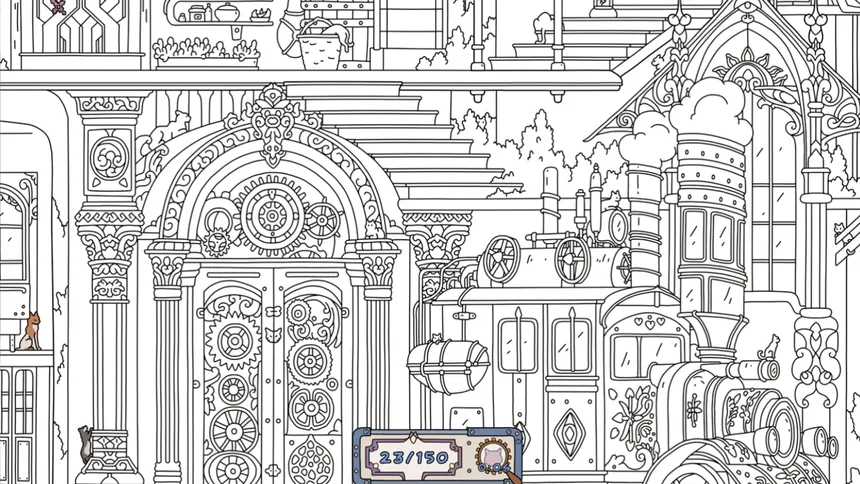 Скриншот 4 к игре FIND KITTENS 3: Steampunk