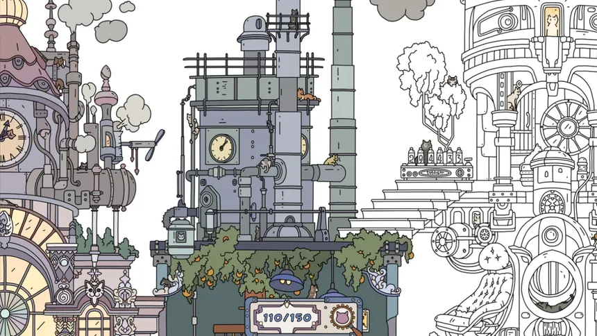 Скриншот 6 к игре FIND KITTENS 3: Steampunk