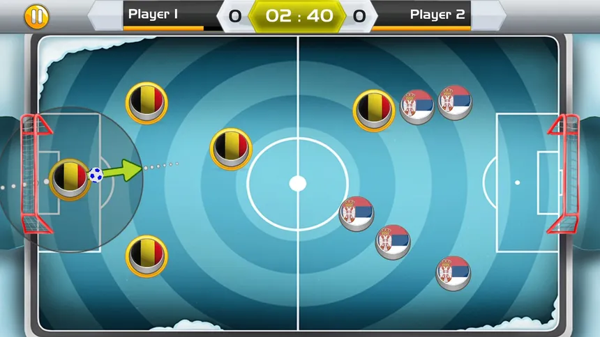 Скриншот 2 к игре Finger Soccer