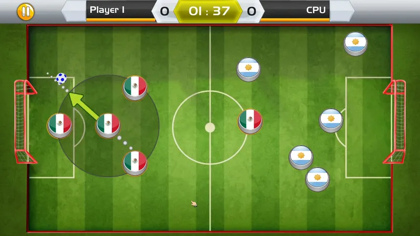 Скриншот 4 к игре Finger Soccer