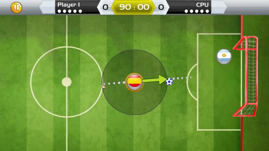 Скриншот 6 к игре Finger Soccer