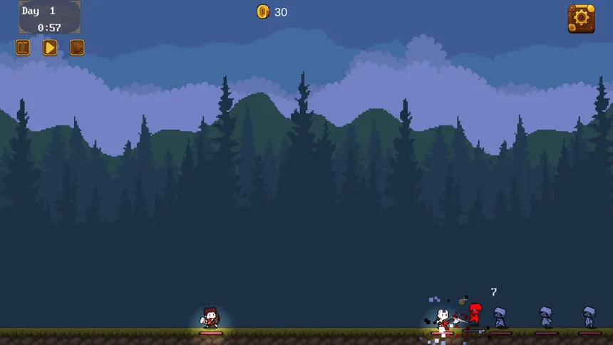 Скриншот 3 к игре 天黑后开始战斗 Fight after Dark