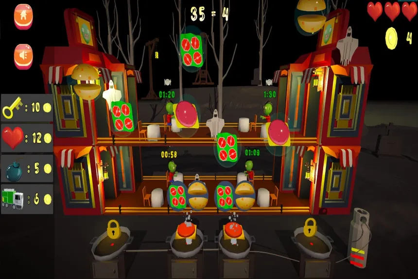 Скриншот 2 к игре Zombie Restaurant