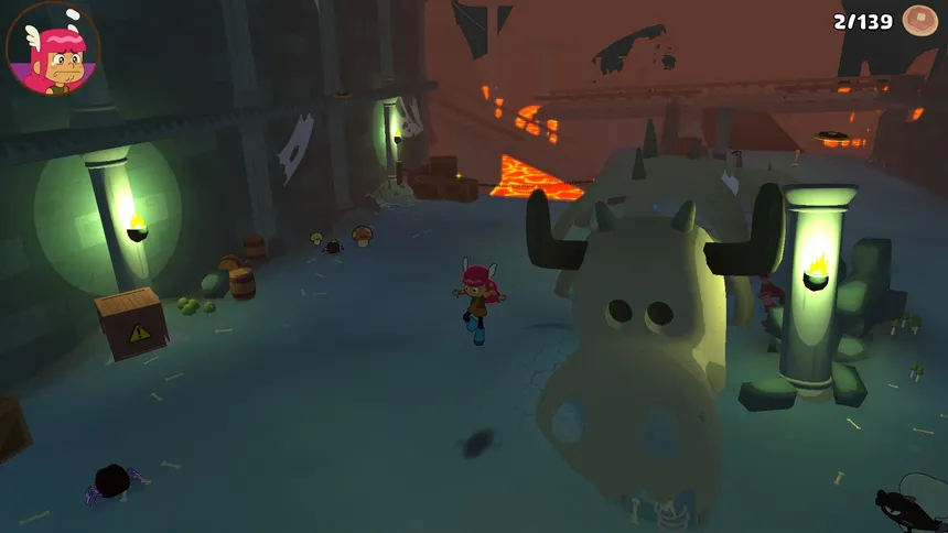 Скриншот 2 к игре Lana Longbeard And The Golden Stacks - Prologue