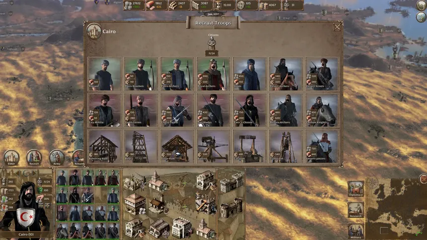 Скриншот 7 к игре Knights of the Crusades