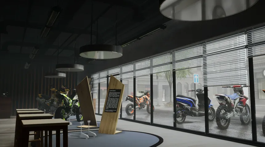 Скриншот 2 к игре Motorcycle Sales Simulator: Prologue
