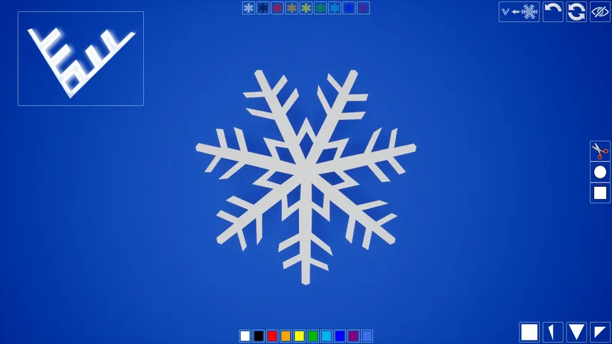 Скриншот 4 к игре Snowflake Master