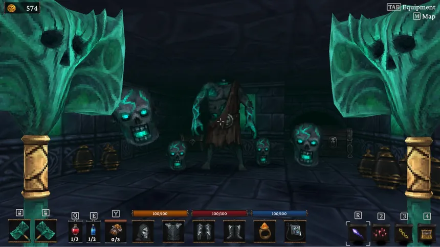 Скриншот 3 к игре Bonehold