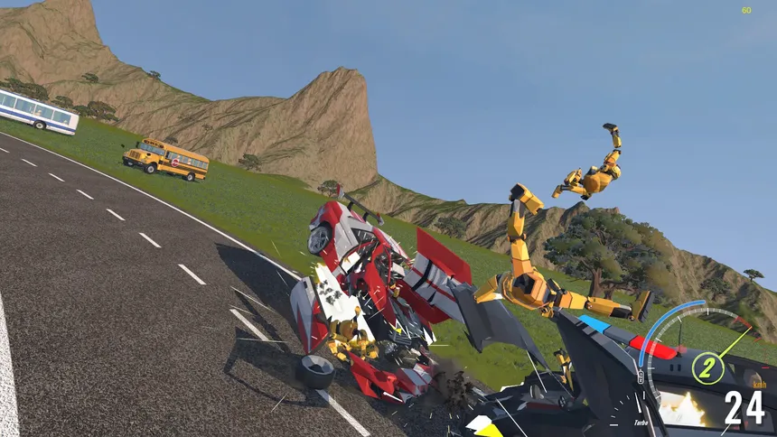 Скриншот 6 к игре Car Crash X