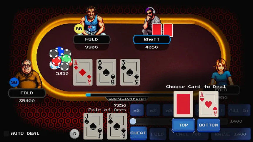 Скриншот 4 к игре Pokertown: Cheater's Paradise