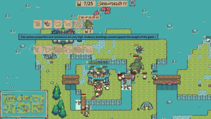Скриншот 6 к игре Four Mini Kingdoms War