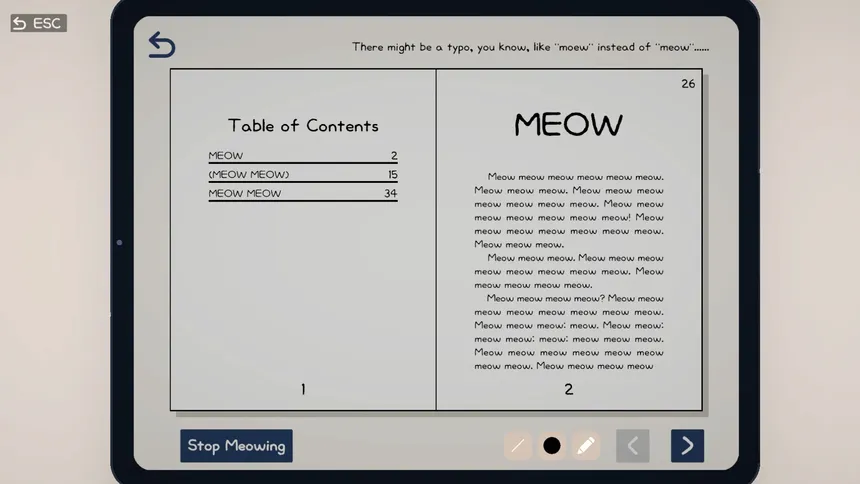 Скриншот 1 к игре Meow