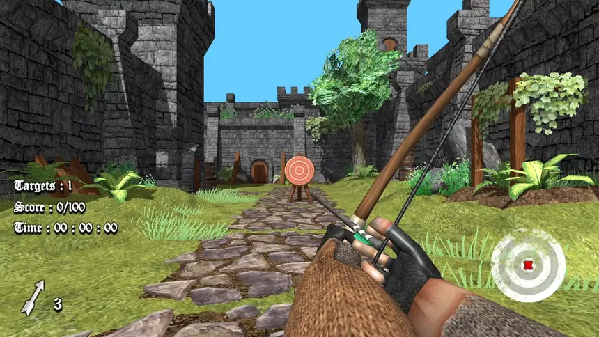 Скриншот 1 к игре Medieval Archer Simulator