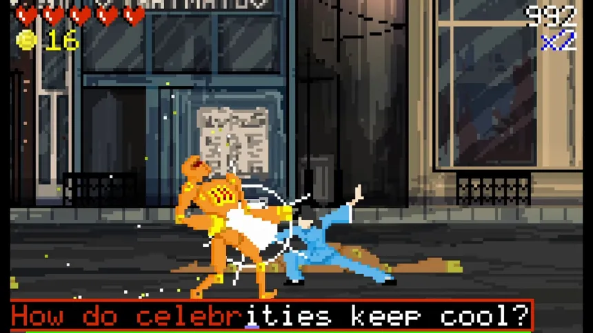 Скриншот 1 к игре Keys of Fury: Typing Action