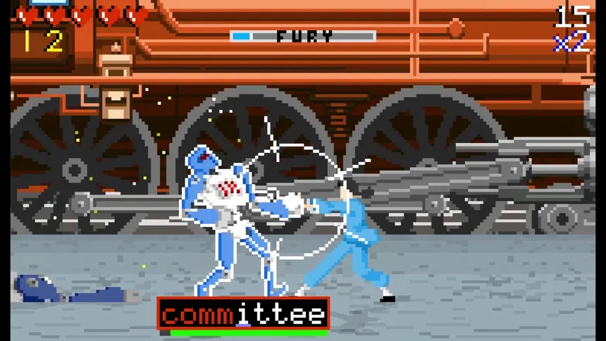 Скриншот 4 к игре Keys of Fury: Typing Action
