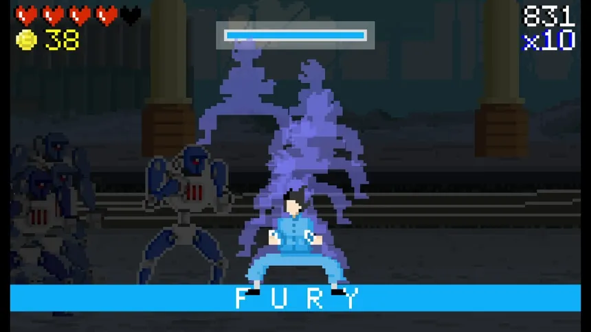 Скриншот 5 к игре Keys of Fury: Typing Action