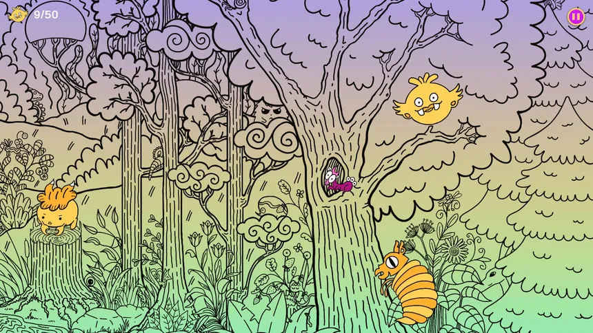 Скриншот 1 к игре Hidden Magical Creatures